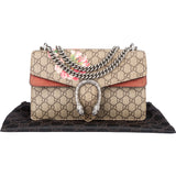 Gucci GG Floral Monogram Dionysus Shoulder Bag