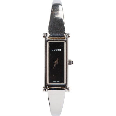 Gucci Silver Tone 1500 L Watch - vintageandkickz