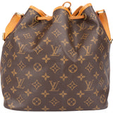 Louis Vuitton Canvas Monogram Sac Noe Petit Shoulder Bag