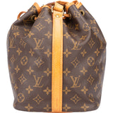 Louis Vuitton Canvas Monogram Sac Noe Petit Shoulder Bag