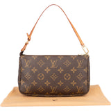 Louis Vuitton Canvas Monogram Pochette Accessoire Handbag
