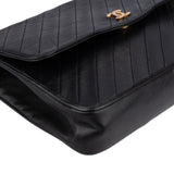 Chanel Quilted Lambskin 24K Gold Single Flap Shoulder Bag