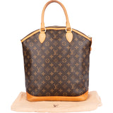 Louis Vuitton Canvas Monogram Lockit Handbag