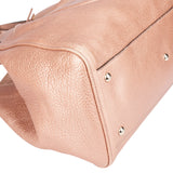 Gucci Pink Metallic GG Soho Handbag