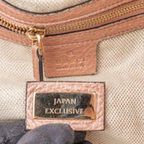 Gucci Pink Metallic GG Soho Handbag