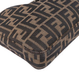 Fendi FF Monogram Baguette Buckle Shoulder Bag