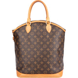 Louis Vuitton Canvas Monogram Lockit Handbag