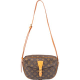 Louis Vuitton Canvas Monogram Jeune Fille MM Crossbody Bag