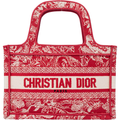Christian Dior Oblique Monogram Micro Book Tote Handbag - vintageandkickz