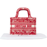 Christian Dior Oblique Monogram Micro Book Tote Handbag