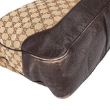 Gucci GG Monogram Bamboo Handbag