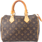 Louis Vuitton Canvas Monogram Speedy 25 Handbag