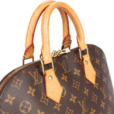 Louis Vuitton Canvas Monogram Alma PM Handbag