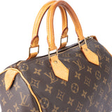 Louis Vuitton Canvas Monogram Speedy 25 Handbag