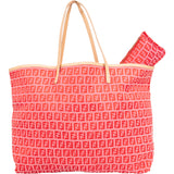 Fendi FF Monogram Zucca Shopper Bag