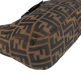 Fendi FF Monogram Baguette Buckle Shoulder Bag