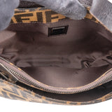 Fendi FF Monogram Baguette Buckle Shoulder Bag