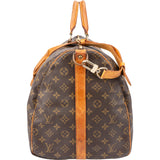 Louis Vuitton Canvas Monogram Keepall 55 Bandouliere