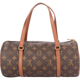 Louis Vuitton Canvas Monogram Papillon Handbag