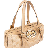 Gucci Leather GG Monogram Handbag