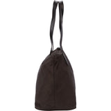 Prada Brown Nylon Triangle Handbag