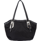 Prada Black Tessuto Zipper Handbag