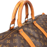 Louis Vuitton Canvas Monogram Keepall 55 Bandouliere