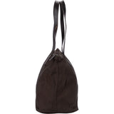 Prada Brown Nylon Triangle Handbag