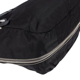 Prada Black Tessuto Zipper Handbag