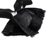 Gucci GG Suede Monogram High Boots (34)