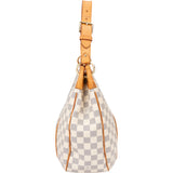 Louis Vuitton Damier Azur Monogram Galliera PM Handbag