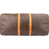 Louis Vuitton Canvas Monogram Keepall 55 Bandouliere