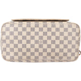 Louis Vuitton Damier Azur Monogram Neverfull MM Shopper Handbag
