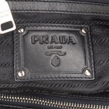 Prada Black Tessuto Zipper Handbag