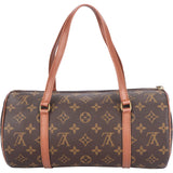 Louis Vuitton Canvas Monogram Papillon Handbag