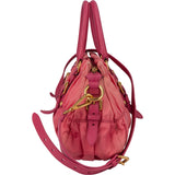 Prada Pink Quilted Nylon City Handbag