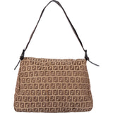 Fendi FF Monogram Baguette Mamma Handbag