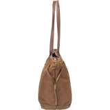 Prada Brown Nylon Handbag