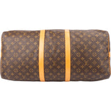 Louis Vuitton Canvas Monogram Keepall 55 Bandouliere