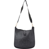 Hermès Noir Evelyne GM Ardennes Crossbody Bag