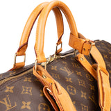 Louis Vuitton Canvas Monogram Keepall 60 Bandouliere