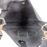 Hermès Noir Evelyne GM Ardennes Crossbody Bag