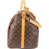 Louis Vuitton Canvas Monogram Keepall 60 Bandouliere