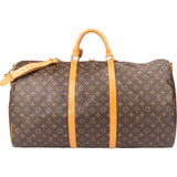 Louis Vuitton Canvas Monogram Keepall 60 Bandouliere