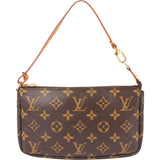 Louis Vuitton Canvas Monogram Pochette Accessoire Handbag