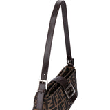 Fendi FF Monogram Baguette Shoulder Bag