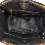 Miu Miu Black Leather Motorcycle Handbag