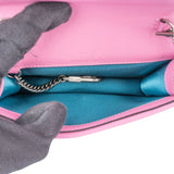Gucci Pink Velvet Crystal Mini Dionysus Crossbody Bag