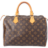 Louis Vuitton Canvas Monogram Speedy 30 Handbag