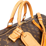 Louis Vuitton Canvas Monogram Keepall 60 Bandouliere